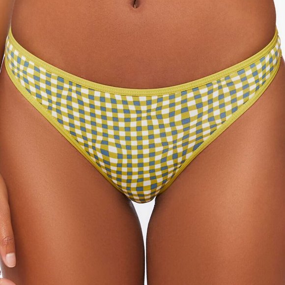 Forever 21 Gingham Thong Panties - Picture 2 of 7